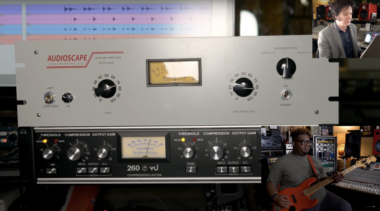 Compressing Bass with the Audioscape Opto Compressor — Vintage Pro